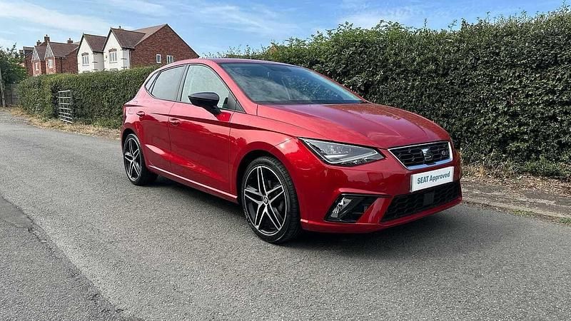 Desire red Used 2019 Seat Ibiza FR Sport Hatchback | £13,590 (Fair price) - Image 1/4