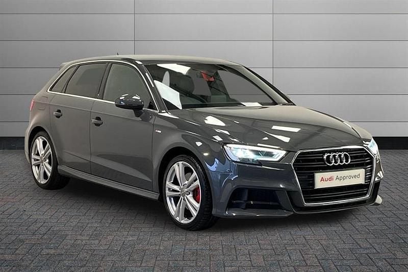 Grey Used 2018 Audi A3 S-Line Hatchback | £13,490 (Super price) - Image 1/4
