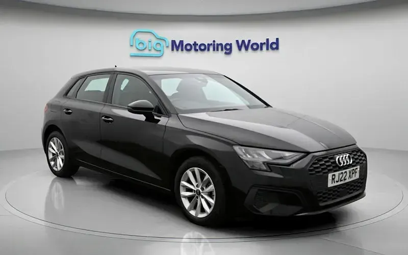 Used Audi A3 Sportback 110 HP (80 kW) 2022 Black Hatchback