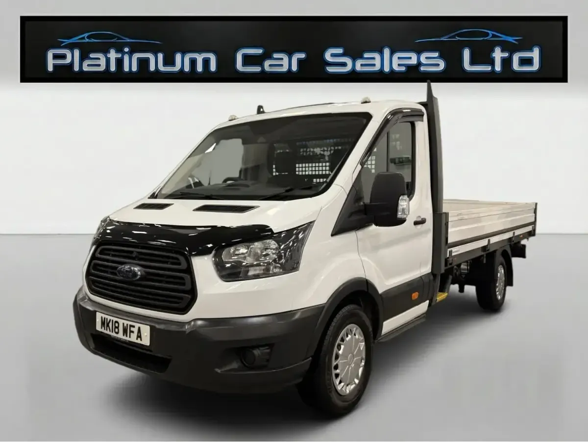 Used Ford Transit 130 HP (95 kW) 2018 White Cabriolet