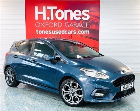 Blue Used 2021 Ford Fiesta ST-Line Hatchback | £12,995 (Fair price) - Image 1/1