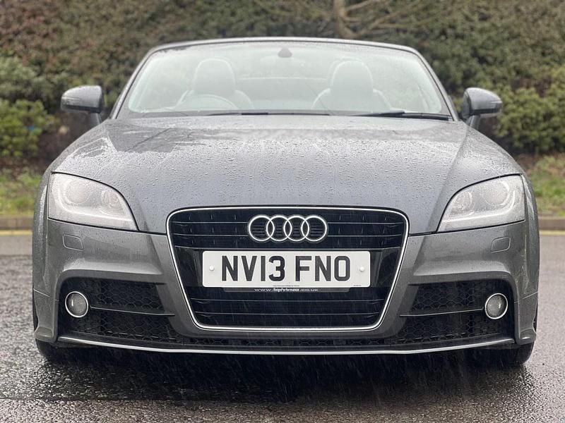 Used Audi TT Roadster S-Line 160 HP (117 kW) 2013 Grey Cabriolet