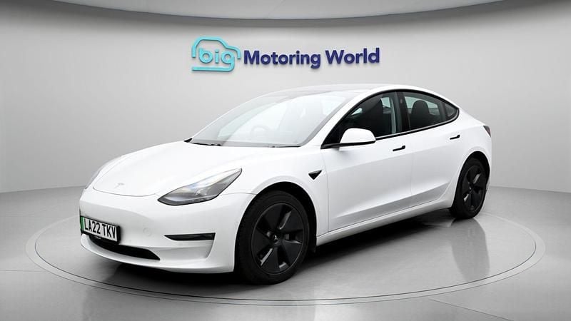 Used Tesla Model 3 Long Range AWD 366 kW (498 HP) 2022 White Sedan