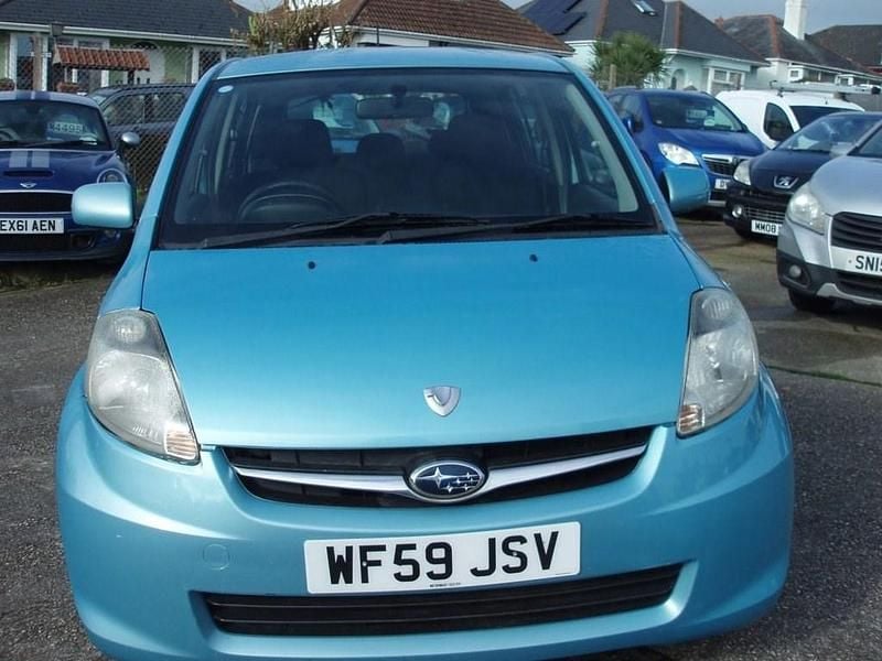 Used Subaru Justy 70 HP (51 kW) 2009 Blue Hatchback