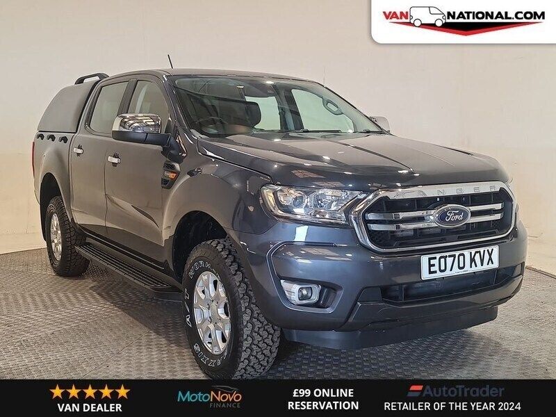 Grey Used 2020 Ford Ranger XLT Pickup | £16,890 (Good price) - Image 1/3