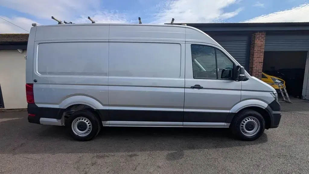 Used VW Crafter Trendline 140 HP (102 kW) 2021 Silver Van