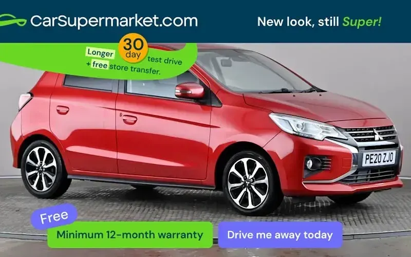 Used Mitsubishi Mirage Edition 80 HP (58 kW) 2020 Hatchback