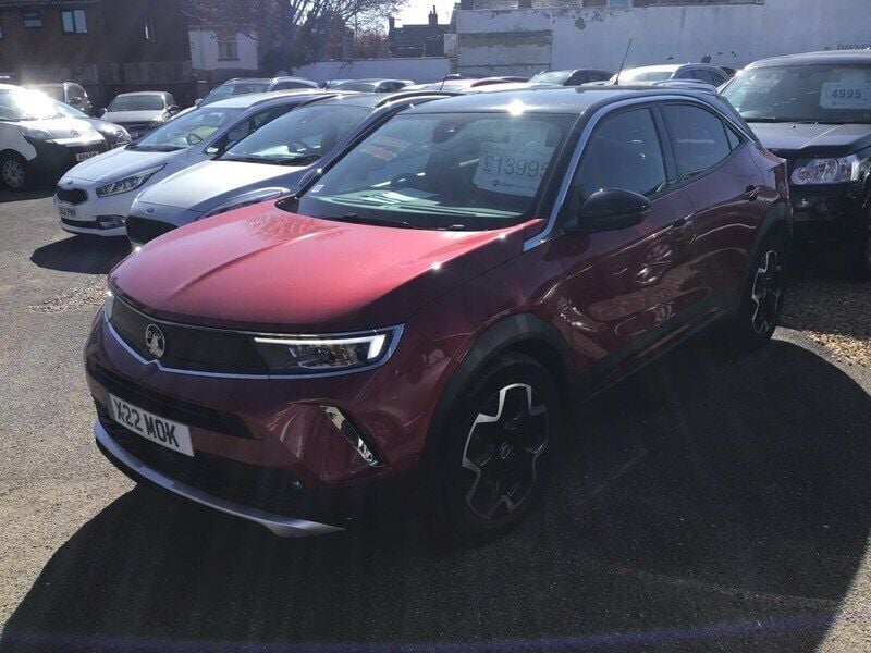 Used Vauxhall Mokka Ultimate 100 kW (136 HP) 2022 Red SUV