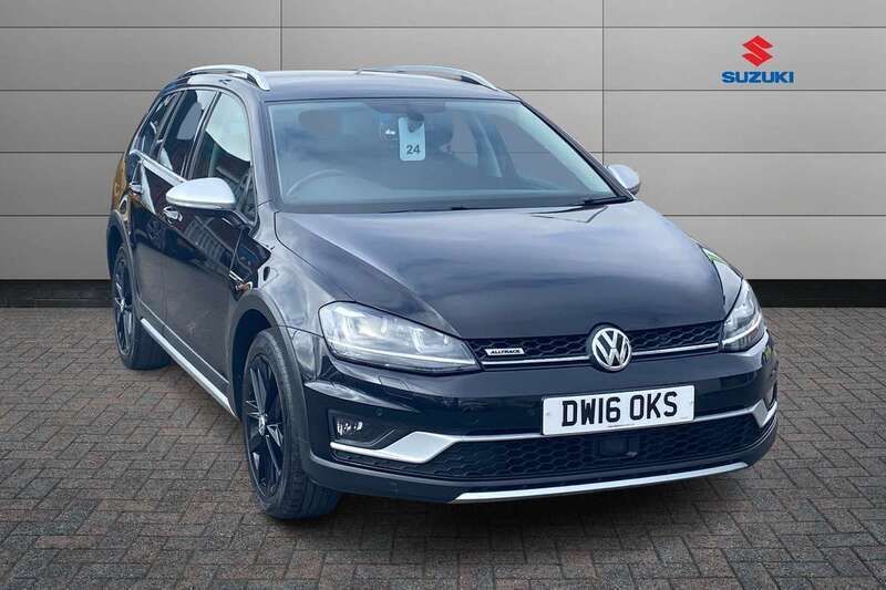 Black Used 2016 VW Golf Alltrack Estate | £9,435 - Image 1/4