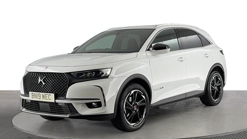 White Used 2019 DS Automobiles DS7 Crossback Performance SUV | £16,520 (Fair price) - Image 1/4