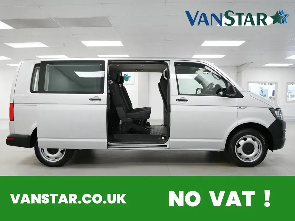 Used VW T6 150 HP (110 kW) 2018 Silver Van