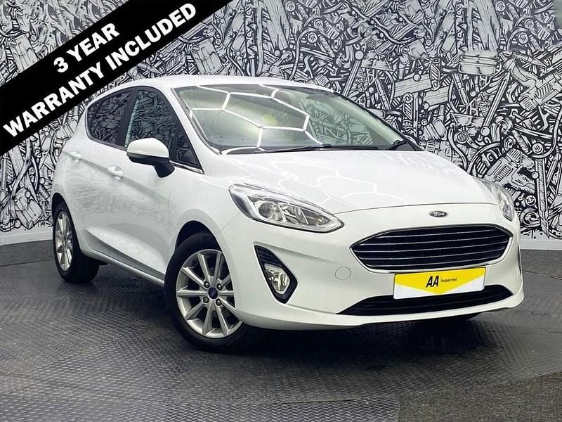 White Used 2021 Ford Fiesta Titanium Hatchback | £10,995 (Fair price) - Image 1/2