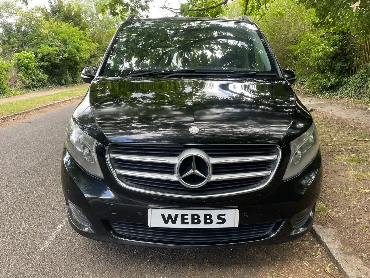 Used Mercedes V250 SE 2015 Black MPV