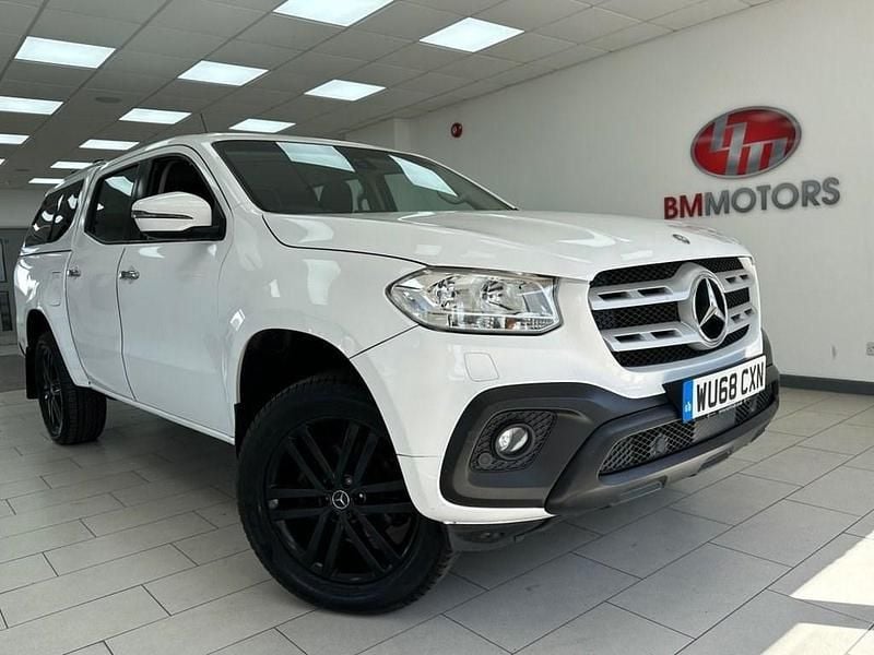 White Used 2018 Mercedes X250 Progressive Pickup | £16,495 (Good price) - Image 1/4