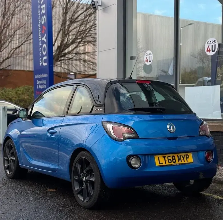 Used Vauxhall Adam 70 HP (51 kW) 2018 Blue Hatchback