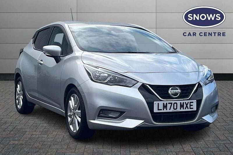 Silver Used 2020 Nissan Micra Acenta Hatchback | £11,880 (Fair price) - Image 1/4