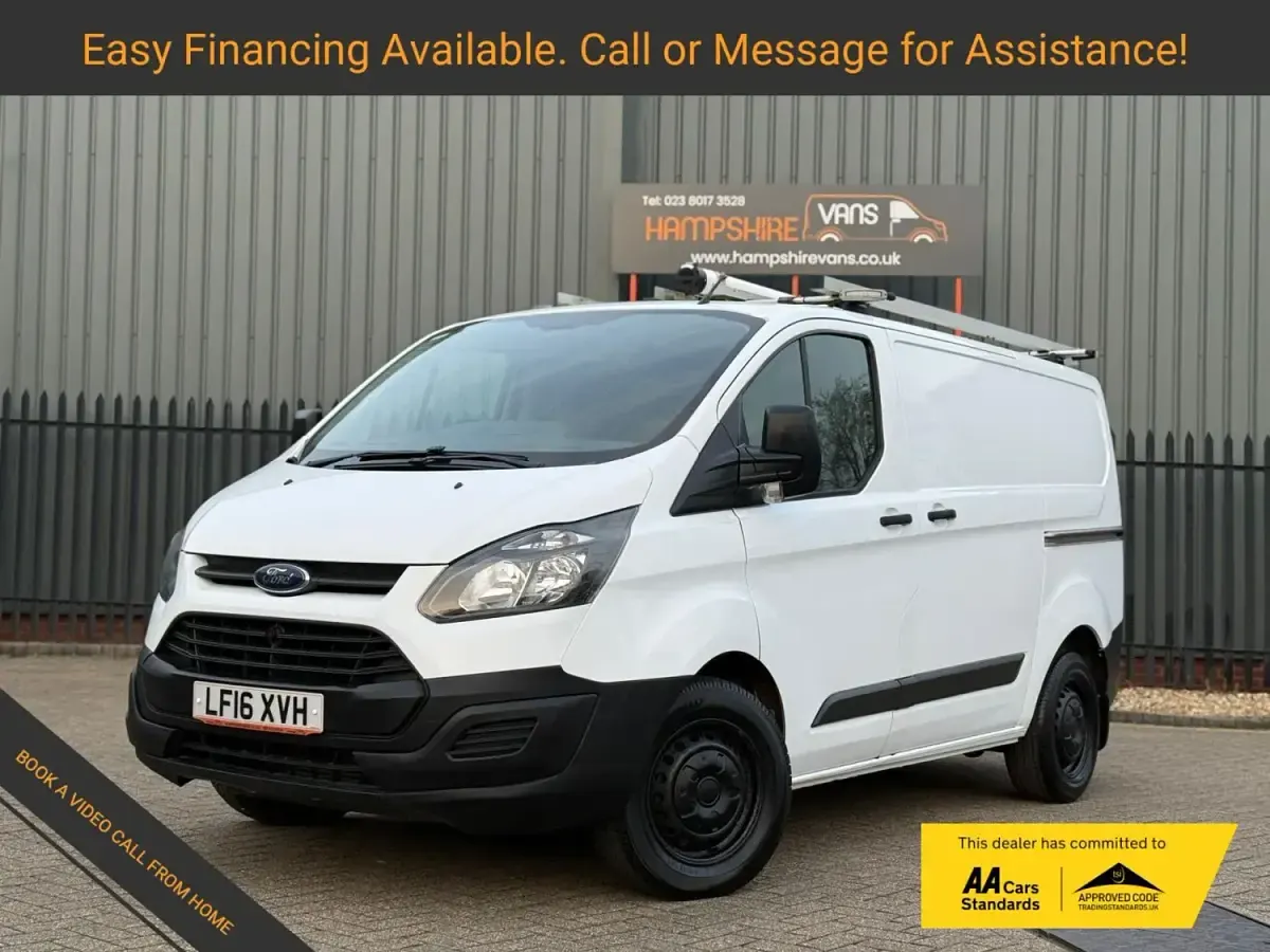 Begagnad Ford Transit Custom 100 HK (73 kW) 2016 Vit Van