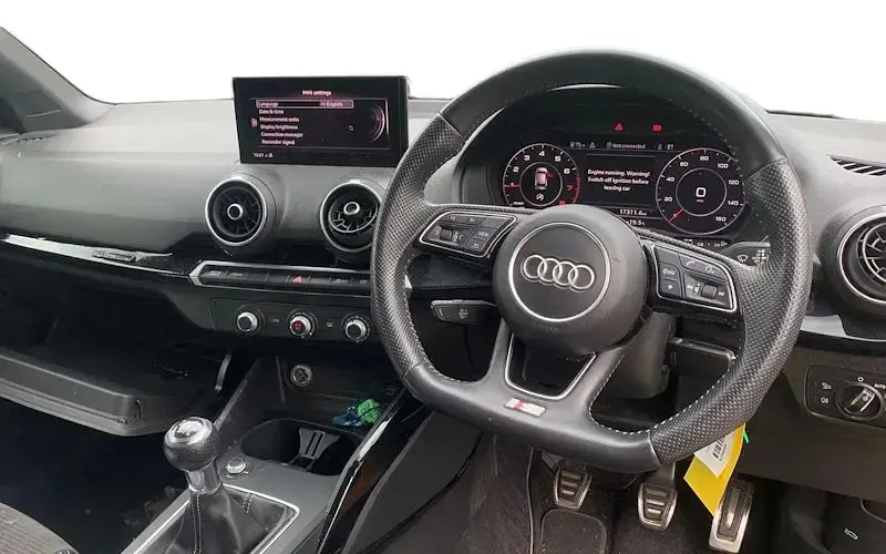 Used Audi Q2 Black Edition 150 HP (110 kW) 2019 Yellow SUV