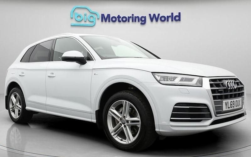Used Audi Q5 S-Line 190 HP (139 kW) 2020 White SUV