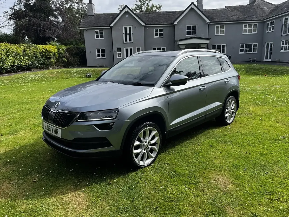 Used Skoda Karoq 150 HP (110 kW) 2018 Grey SUV