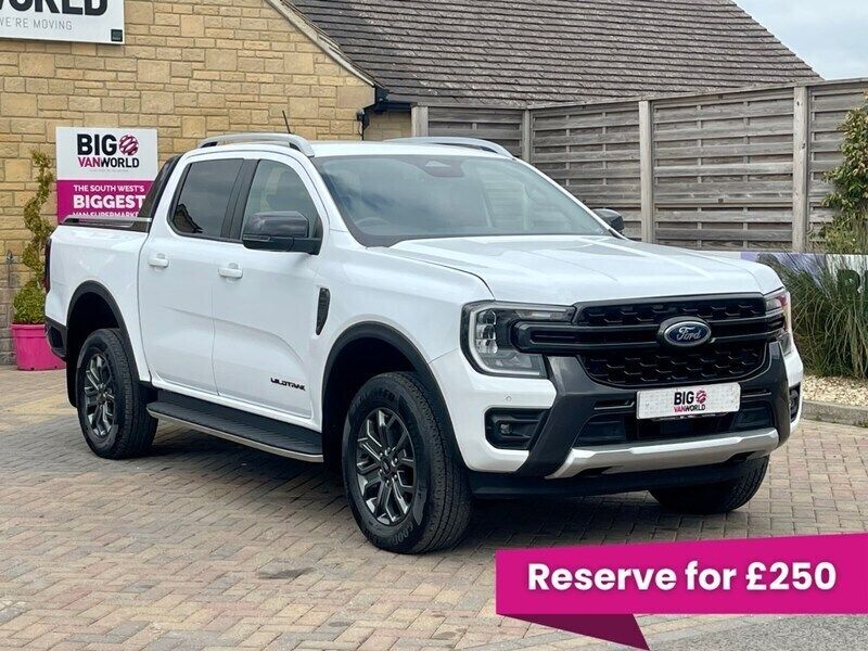 White Used 2023 Ford Ranger Wildtrack Pickup | £27,994 (Good price) - Image 1/2