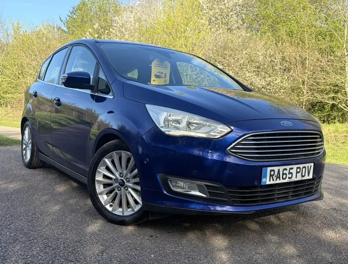 Second-hand Ford C-MAX Titanium 2016 Albastru Monovolum