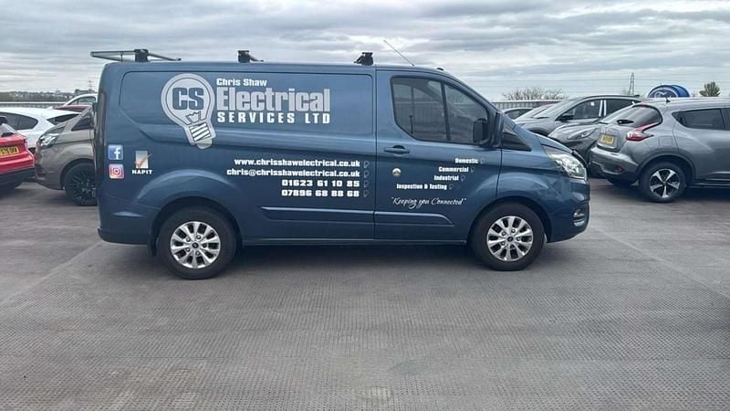 Used Ford Transit Custom Limited 170 HP (125 kW) 2019 Blue Van