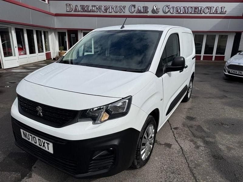 White Used 2020 Peugeot Partner Van | £9,995 (A bit pricey) - Image 1/4