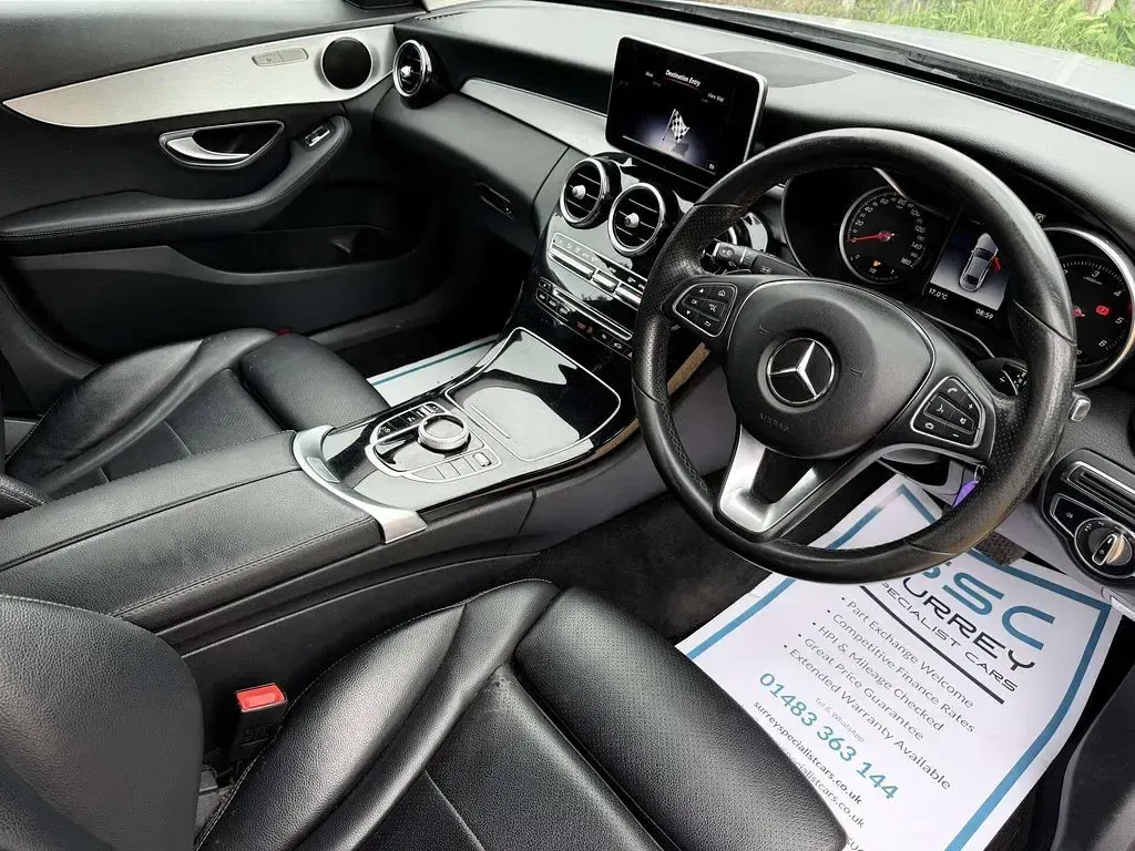 Used Mercedes C220 2018 Silver Sedan