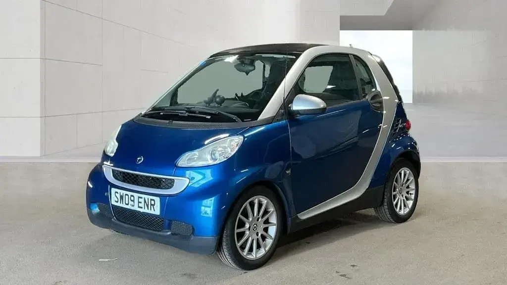Used Smart ForTwo Coupé Passion 71 HP (52 kW) 2009 Blue Coupe