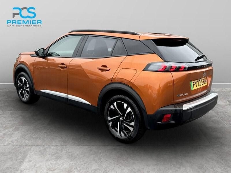 Used Peugeot e-2008 Allure Premium 2022 Orange SUV