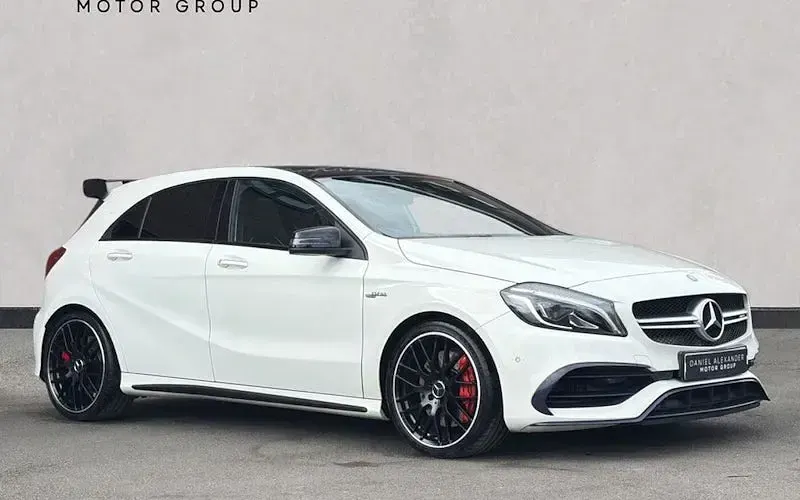 Begagnad Mercedes A45 AMG Premium 381 HK (280 kW) 2018 Halvkombi