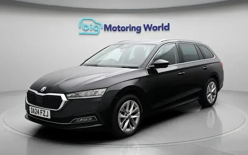 Used Skoda Octavia SE L 150 HP (110 kW) 2024 Black Estate