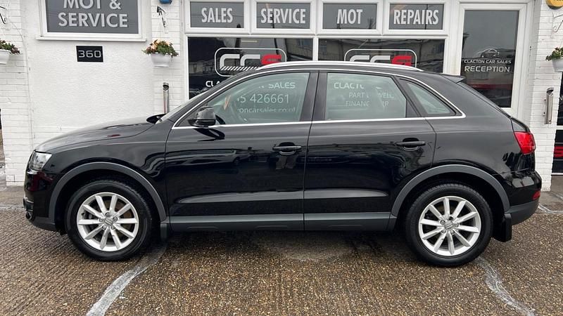 Begagnad Audi Q3 Comfort 140 HK (102 kW) 2012 Svart SUV