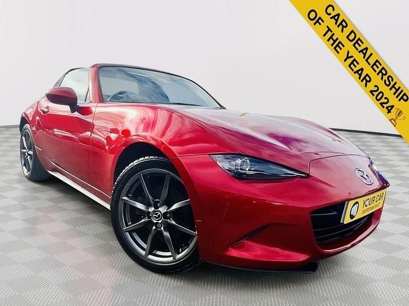 Red Used 2017 Mazda MX5 Inclusive Cabriolet | £12,198 (Fair price) - Image 1/4