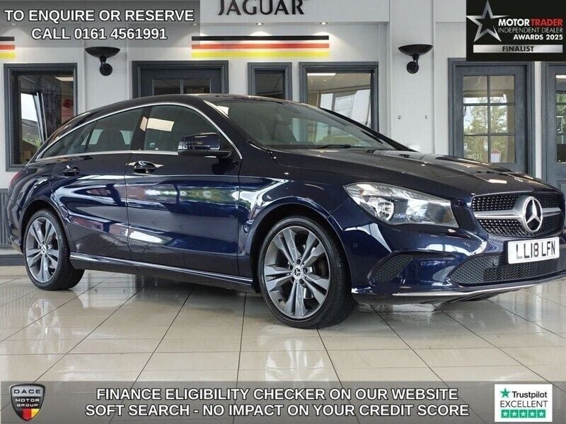 Blue Used 2018 Mercedes CLA200 Shooting Brake Estate | £13,970 (Fair price) - Image 1/4