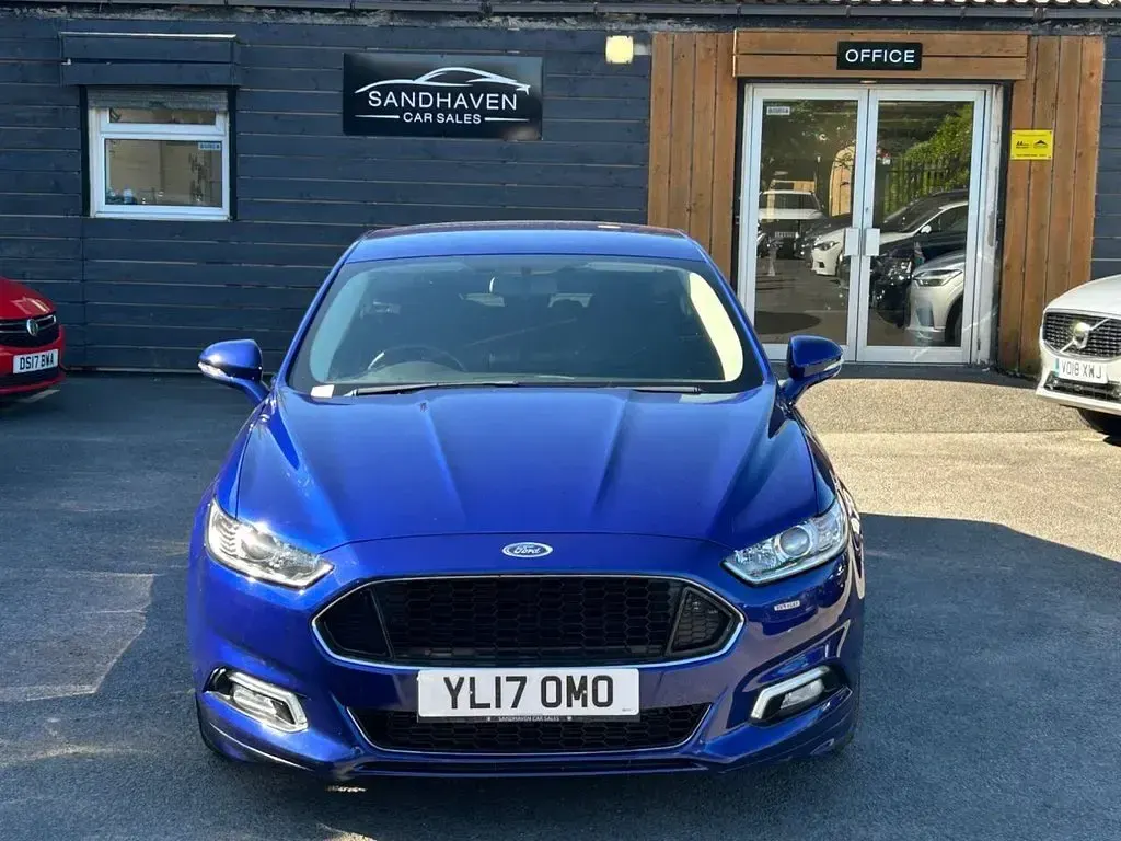 Used Ford Mondeo ST-Line 180 HP (132 kW) 2017 Blue Hatchback