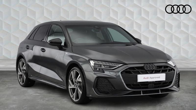 Used Audi A3 Sportback Black Edition 2025 Daytona grey Hatchback