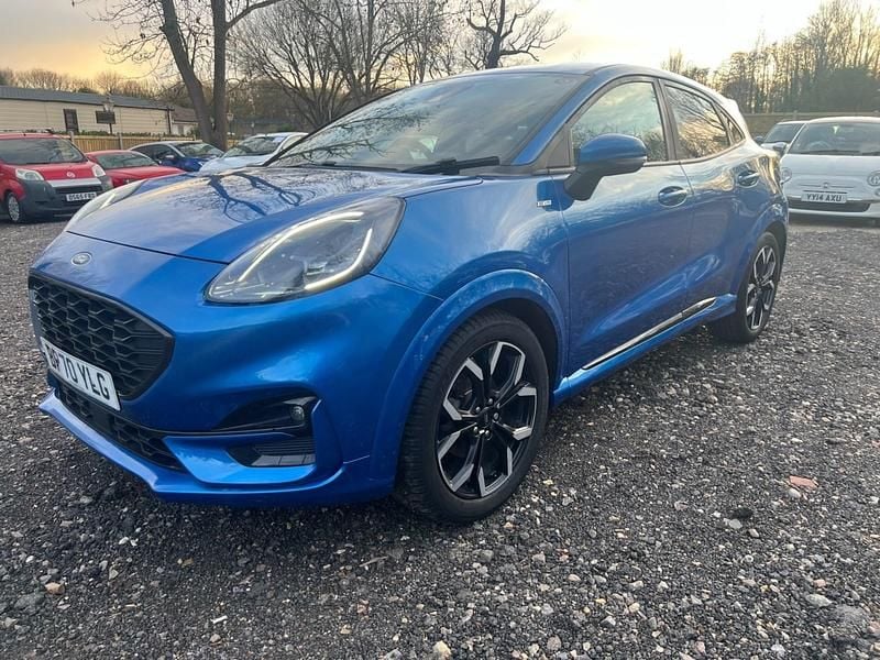 Usado Ford Puma ST-Line X 125 CV (91 kW) 2021 Azul SUV