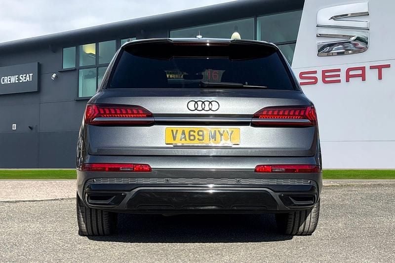 Used Audi Q7 Black Edition 2020 Grey SUV