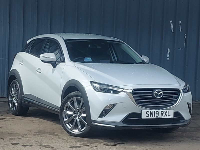 Silver Used 2019 Mazda CX-3 Inclusive SUV | £13,998 (Fair price) - Image 1/4
