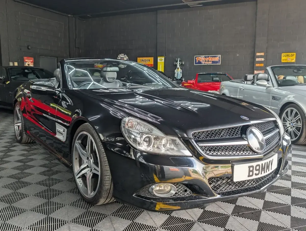 Used Mercedes SL500 2010 Black Cabriolet