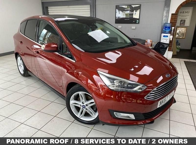 Usado Ford C-MAX Titanium X 150 HP (110 kW) 2017 Vermelho Monovolume