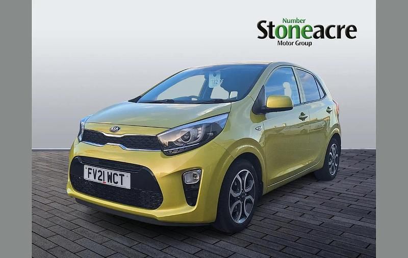 Used Kia Picanto 66 HP (48 kW) 2021 Green Hatchback
