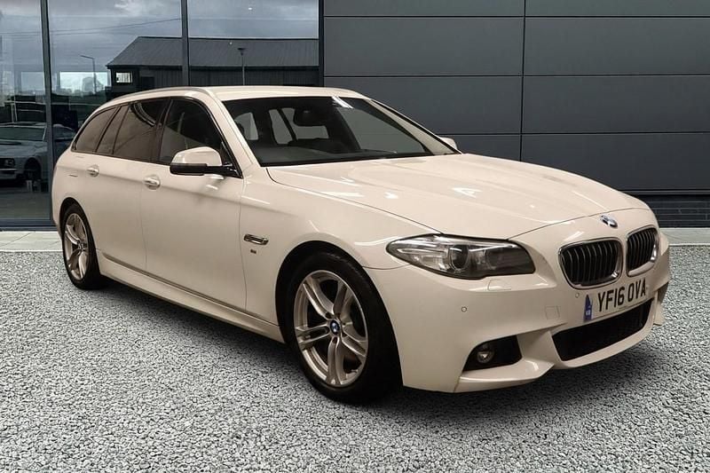 Used BMW 525 M Sport 215 HP (158 kW) 2016 White Estate