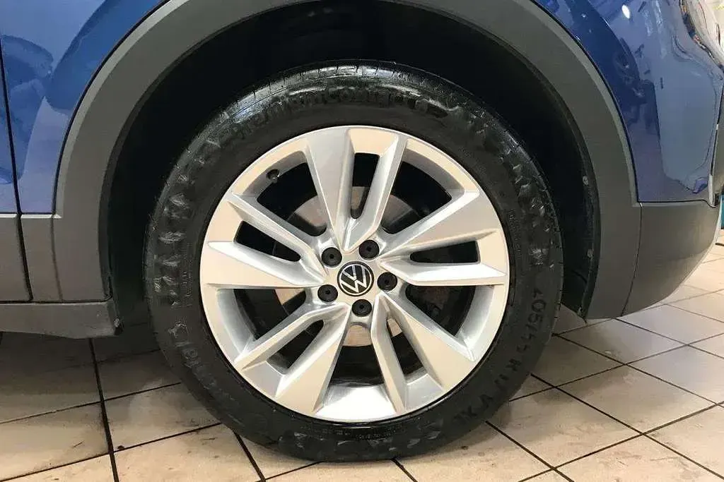 Used VW T-Cross SE 95 HP (69 kW) 2021 Blue SUV