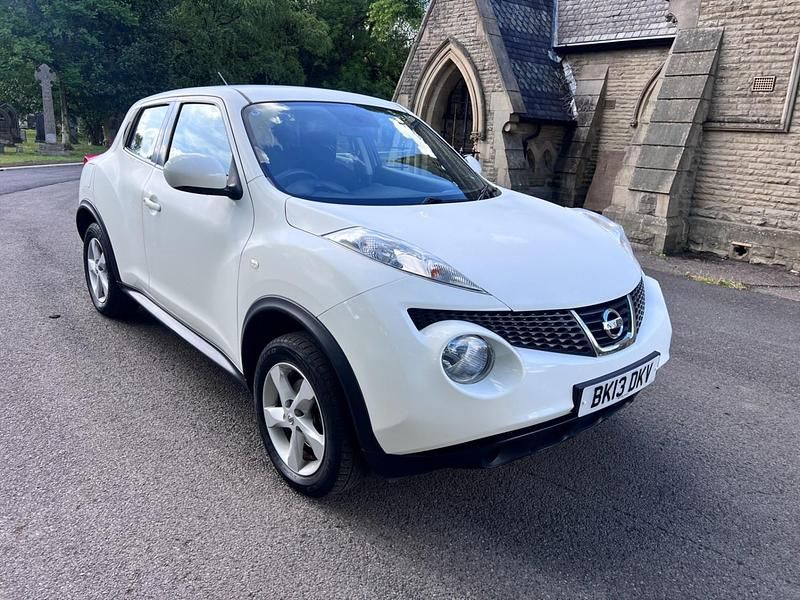 White Used 2013 Nissan Juke Visia SUV | £3,690 (Good price) - Image 1/4