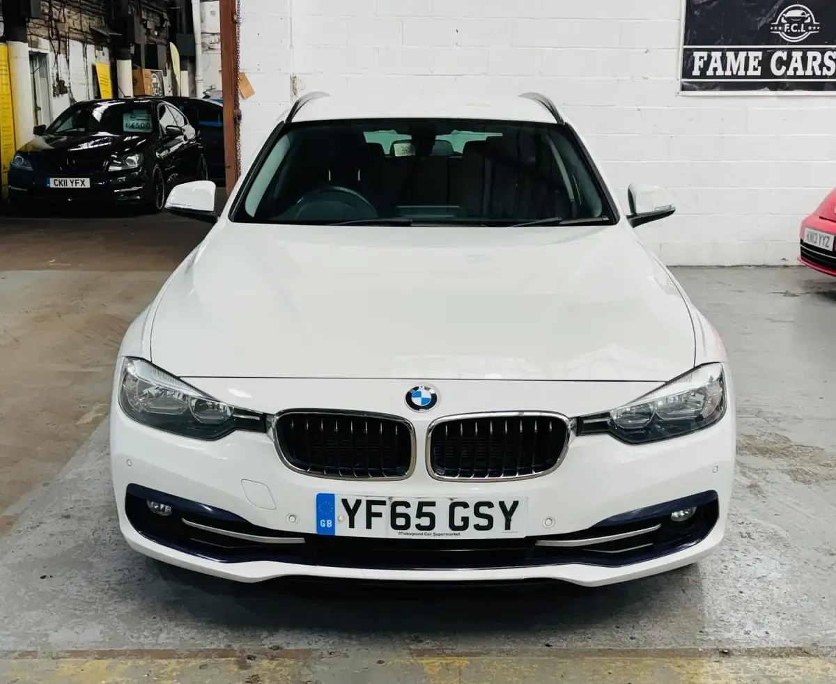 Used BMW 320 Sport Line 2015 White Estate