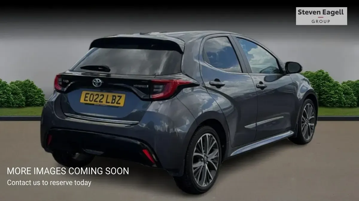 Used Toyota Yaris Hybrid 2022 Grey Hatchback