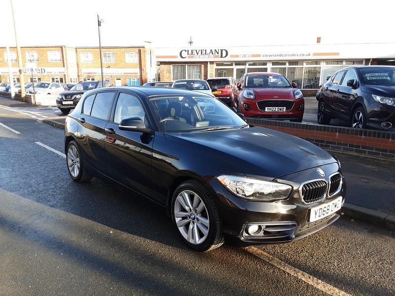 Black Used 2018 BMW 118 Sport Line Hatchback | £11,450 (Super price) - Image 1/4